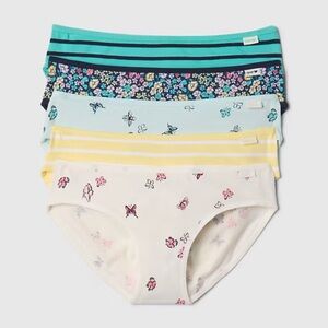 Gap Kids Bikini Briefs (5-Pack) Multi Print - NEW LARGE